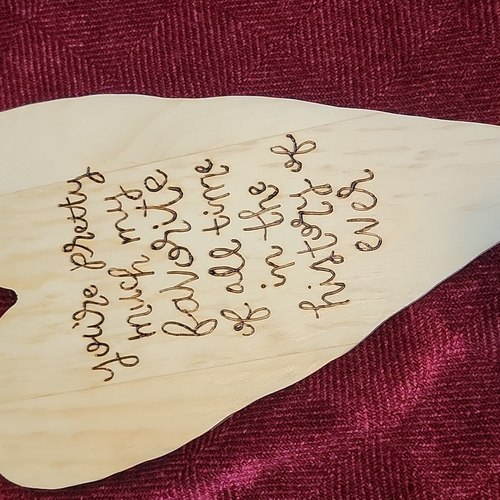 Pyrography heart - Picture 2 of 6